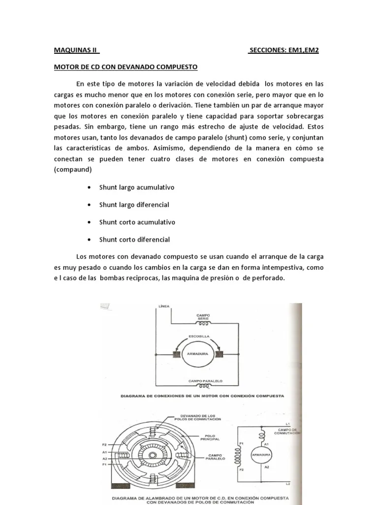 Qué es un devanado compuesto